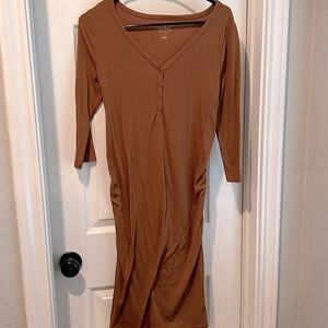 Fall Maternity Dress